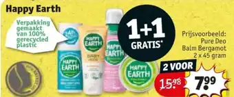 Kruidvat Happy Earth aanbieding