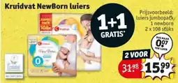 Kruidvat Kruidvat NewBorn luiers aanbieding