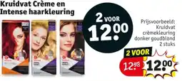 Kruidvat Kruidvat Creme en Intense haarkleuring aanbieding