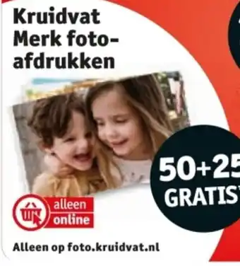 Kruidvat Kruidvat Merk foto afdrukken aanbieding