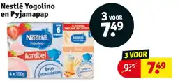 Kruidvat Nestlé Yogolino en Pyjamapap aanbieding