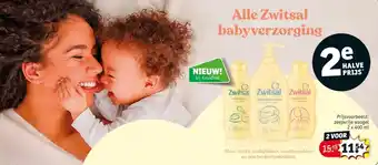 Kruidvat Alle Zwitsal babyverzorging aanbieding