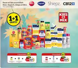 Kruidvat Keuze uit hele assortiment Roter, Dagravit, Shiepz en CB12. aanbieding