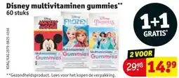 Kruidvat Disney multivitaminen gummies aanbieding