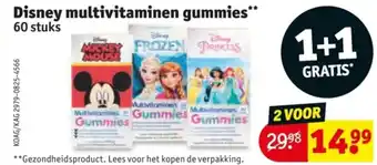 Kruidvat Disney multivitaminen gummies aanbieding