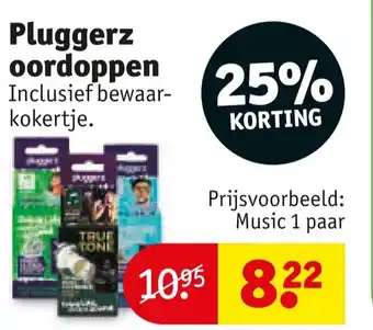Kruidvat Pluggerz oordoppen aanbieding