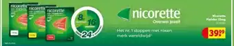Kruidvat Nicorette Pleister 25mg aanbieding