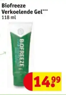 Kruidvat Biofreeze Verkoelende Gel aanbieding