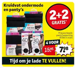 Kruidvat Kruidvat ondermode en panty's aanbieding