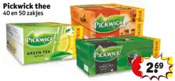 Kruidvat Pickwick thee aanbieding