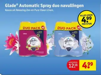 Kruidvat Glade Automatic Spray duo navullingen aanbieding