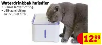Kruidvat Waterdrinkbak huisdier aanbieding