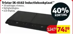 Kruidvat Tristar IK-6162 inductiekookplaat aanbieding