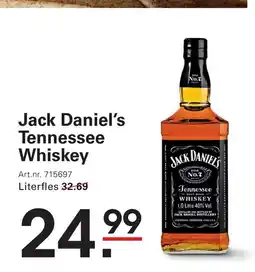 Sligro Jack Daniel's Tennessee Whiskey aanbieding