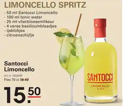 Sligro Santocci Limoncello aanbieding
