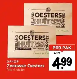 Vomar Voordeelmarkt Zeeuwse Oesters aanbieding