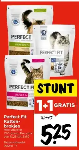 Vomar Voordeelmarkt Perfect Fit Katten- brokjes aanbieding