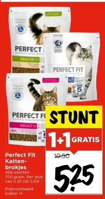 Vomar Voordeelmarkt Perfect Fit Katten- brokjes aanbieding