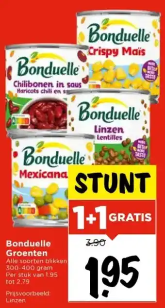 Vomar Voordeelmarkt Bonduelle Groenten aanbieding