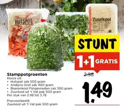 Vomar Voordeelmarkt Stamppotgroenten aanbieding