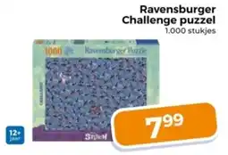 Trekpleister Ravensburger Challenge puzzel aanbieding