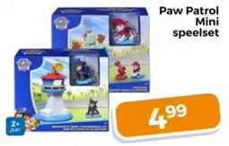 Trekpleister Paw Patrol Mini speelset aanbieding