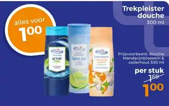 Trekpleister Trekpleister douche aanbieding