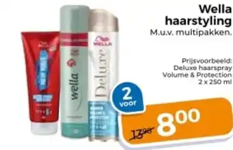 Trekpleister Wella haarstyling aanbieding