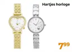 Trekpleister Hartjes horloge aanbieding