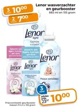 Trekpleister Lenor wasverzachter en geurbooster aanbieding