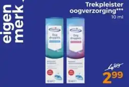 Trekpleister Trekpleister oogverzorging aanbieding