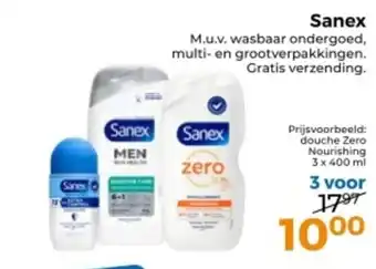 Trekpleister Sanex aanbieding