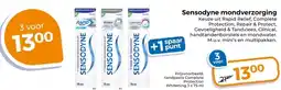 Trekpleister Sensodyne mondverzorging aanbieding