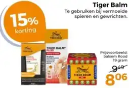 Trekpleister Tiger Balm aanbieding