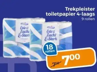 Trekpleister Trekpleister toiletpapier 4-laags aanbieding