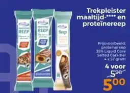 Trekpleister Trekpleister maaltijd en proteïnereep aanbieding