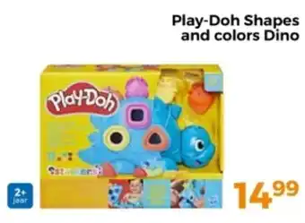 Trekpleister Play-Doh Shapes and colors Dino aanbieding