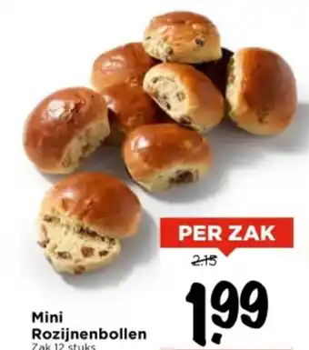 Vomar Voordeelmarkt Mini Rozijnenbollen aanbieding