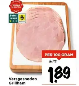 Vomar Voordeelmarkt Versgesneden Grillham aanbieding