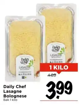 Vomar Voordeelmarkt Daily Chef Lasagne Bolognese aanbieding