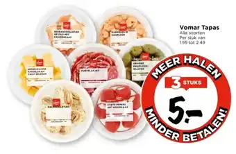Vomar Voordeelmarkt Vomar Tapas aanbieding