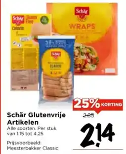 Vomar Voordeelmarkt Schär Glutenvrije Artikelen aanbieding