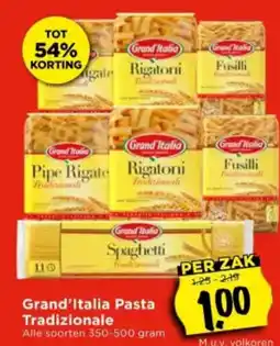Vomar Voordeelmarkt Grand'Italia Pasta Tradizionale aanbieding
