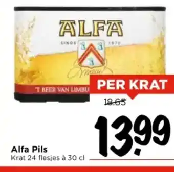 Vomar Voordeelmarkt Alfa Pils aanbieding