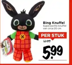 Vomar Voordeelmarkt Bing Knuffel aanbieding