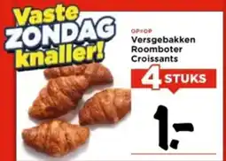Vomar Voordeelmarkt Versgebakken Roomboter Croissants aanbieding
