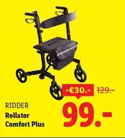 Lidl Ridder Rollator Comfort Plus aanbieding
