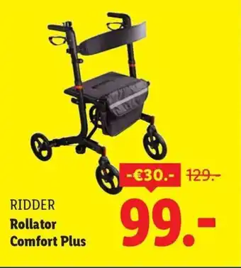 Lidl Ridder Rollator Comfort Plus aanbieding