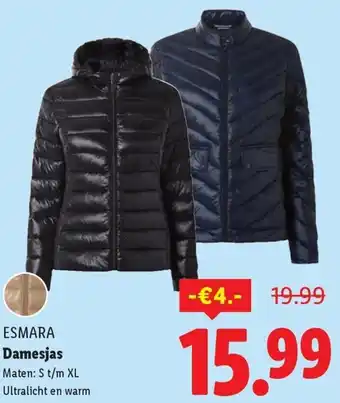 Lidl Esmara Damesjas aanbieding
