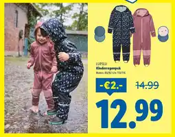 Lidl Lupilu Kinderregenpak aanbieding